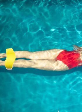 Pull Buoy Leg Float EVA Floating Swimming Training Aid Swim