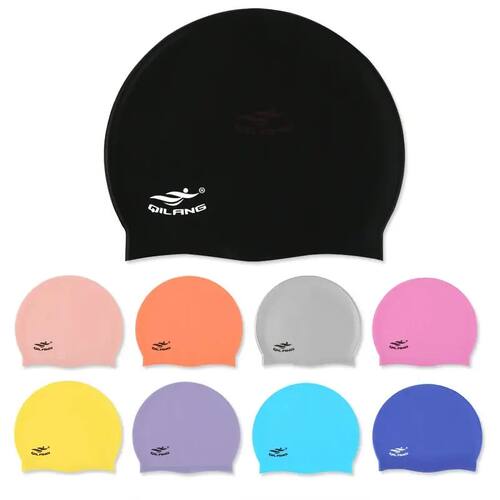 Silicone swim cap does not tie hair Universal size