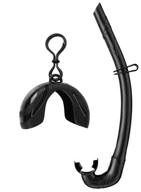 Soft Silicone Diving Snorkel Portable Foldable Easy-Breath