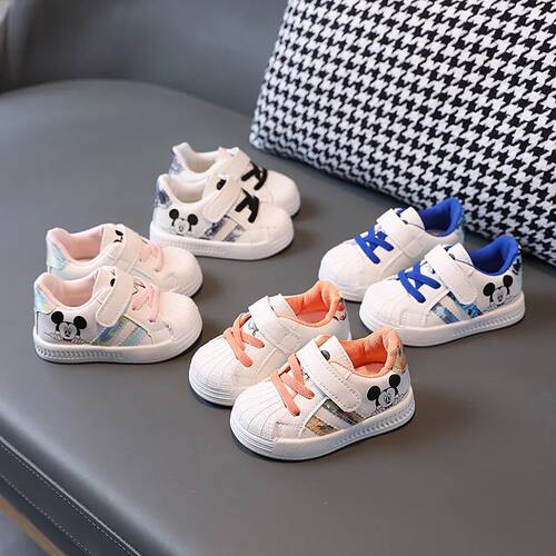 White Casual Shoes For Baby Boy Girl Brand Children