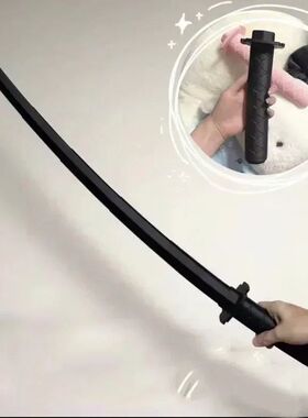 Kids 3D Gravity Sword Toy Retractable Folding Katana Sword