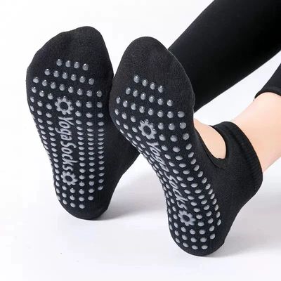 High Quality Women Yoga Socks Anti-Slip Breathable Backless
