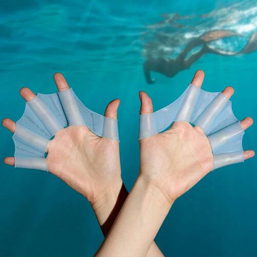 Silicone Swimming Fins Flipper Men Women Child Swim Pool Spo