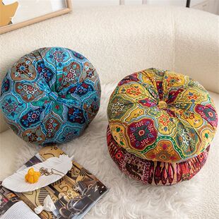 Floor Pillow Round Large Pillow Seating Meditation Pillow