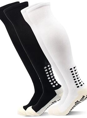 Anti Slip Soccer Knee Socks,Non Slip Football/Basketball/Hoc