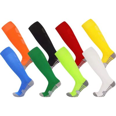 White Black Stripes Football Soccer Socks For Men Teenages