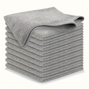 Kitchen Towel 5/10/20pcs, Ultra-fine Fiber Light Gray Cleani