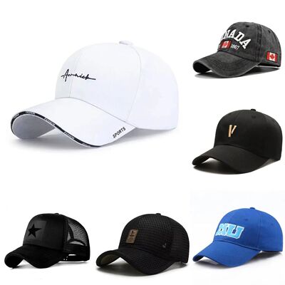 Unisex Running Hat Sun Hat Breathable Baseball Cap Outdoor