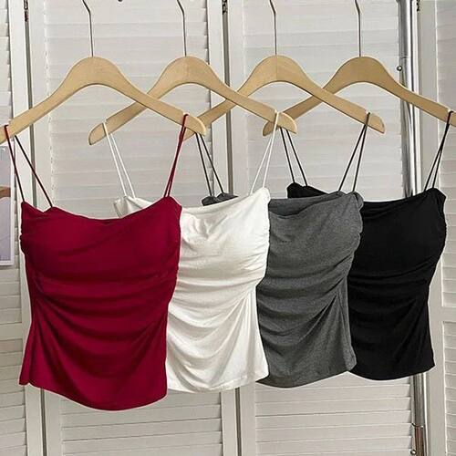 Women Sleeveless Tanks Tops Underwear Slim Camisole Sexy