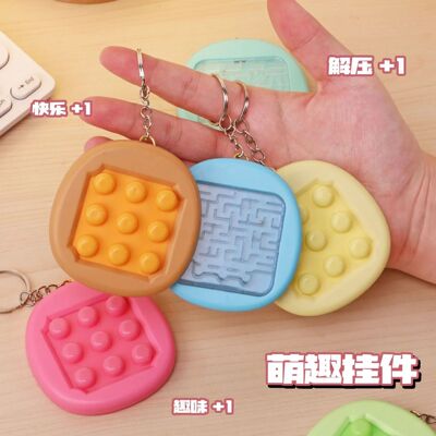 Creative Fun Mini Handheld Maze Bubbles Pinch Music Fidget