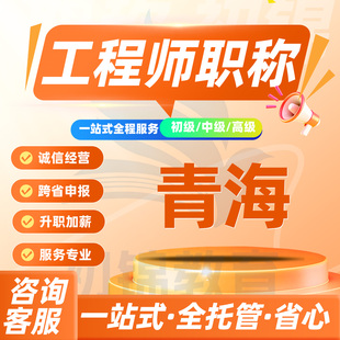 青海工程师职称申报评审初级中级高级建筑机械电气测绘环境通用