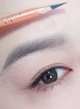 艾图秀化妆师专用眉笔防汗防水持久不脱色硬芯野生线条眉根根分明