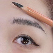 纹绣化妆师专业用眉笔防汗防水持久不脱色硬芯野生线条眉根根分明