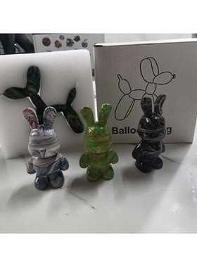 新款直销跨境流体气球狗白胚KAWS 暴力熊等白胚量大联系优惠潮玩