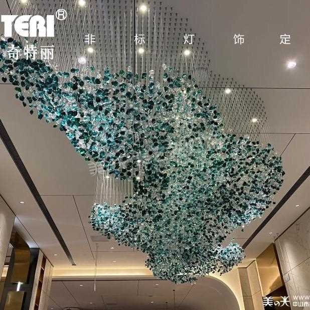 新款直销水晶吊灯大型酒店大堂售楼部珠宝店灯饰宴会厅工程灯具水