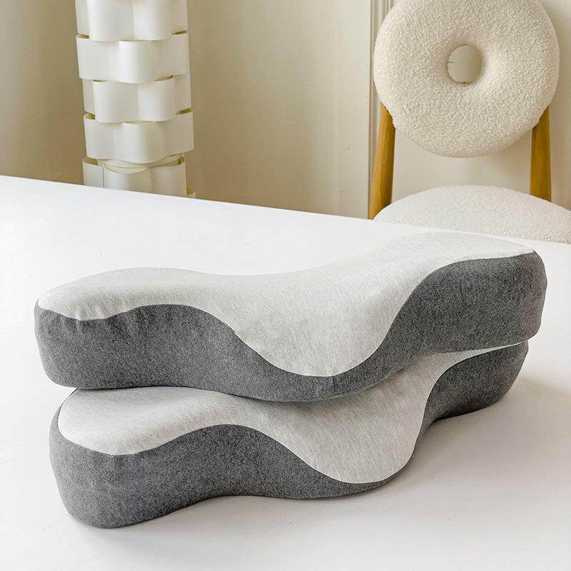 新款直销记忆棉护颈椎枕头成人按摩异形止鼾颈椎枕家用单人学生枕,床上用品,功能枕/保健枕/养生枕,淘宝优惠券,粉丝福利购,淘宝优惠卷