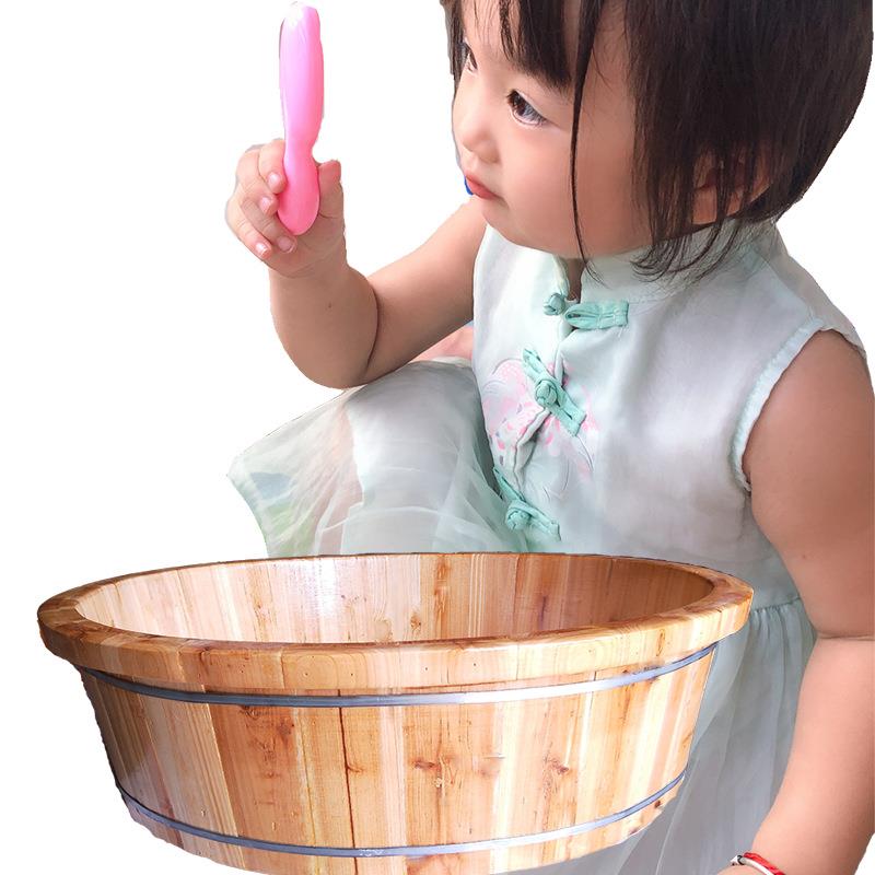 新款直销直供洗澡盆手工香杉木宝宝洗澡盆成人儿童大木盆女男老洗