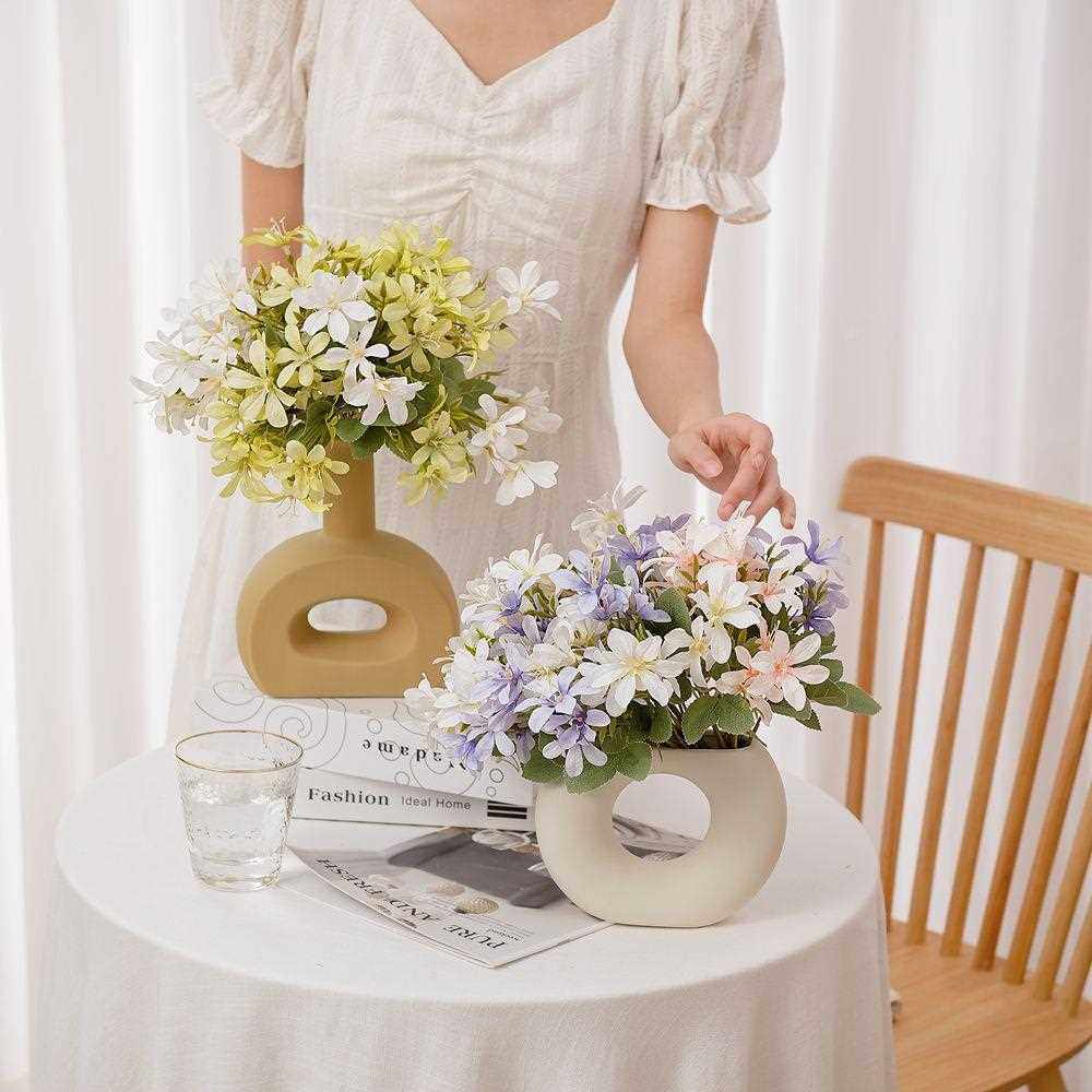 新款直销家居装饰七海5叉香雪兰INS风仿真花跨境婚庆假花MW66788,鲜花速递/花卉仿真/绿植园艺,仿真花,淘宝优惠券,粉丝福利购,淘宝优惠卷