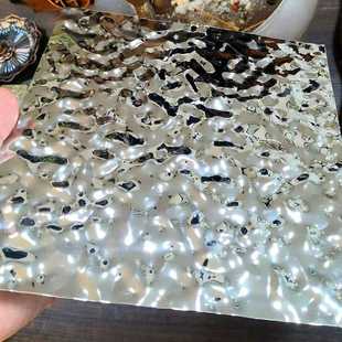 直销304水波纹不锈钢板加工天花吊顶压花板金属波浪板背景墙 新款