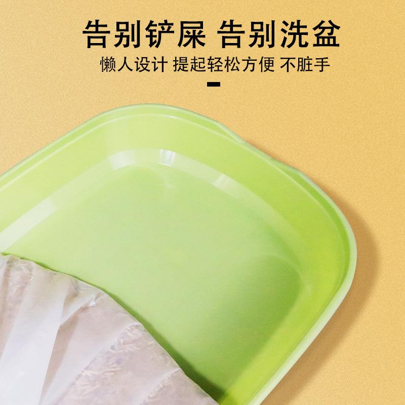 新款直销猫屎垃圾袋猫砂盆捡屎神器猫砂袋一次性大号猫屎袋免铲塑