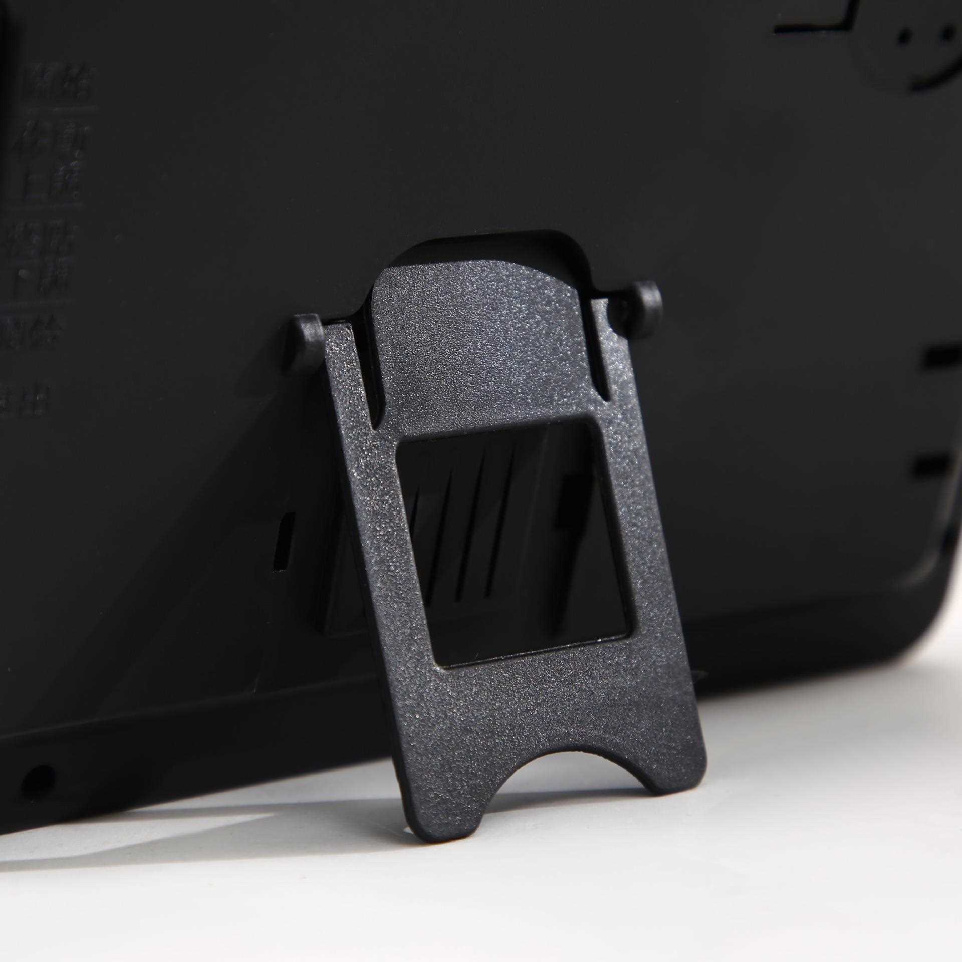 新款直销万年历静音时钟挂钟床头家用台历闹钟夜光台式数码信息历