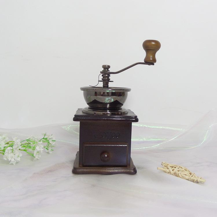 新款直销咖啡手摇磨豆机咖啡豆研磨机手工磨粉机家用咖啡研磨器手