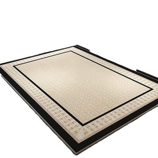高级地垫入户门垫大门q口家用进门玄关地毯圈绒入门脚垫垫子可裁