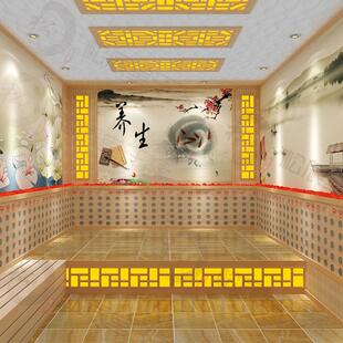 直销新款纳米汗蒸房安装承建装修家商两用安然远红外负离子专用