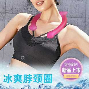 直销新款异形冰圈夏季降温神器冰凉项圈脖颈圈PCM冰项圈挂脖降温