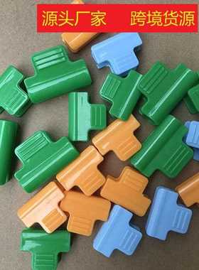 直销新款加厚跨境货源压膜夹子花房薄膜夹园艺包塑波纤管拱大棚温