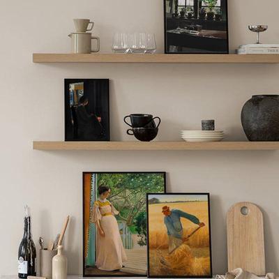 直销新款丹麦画家劳里茨·安徒生·瑞欧式古典乡村风景装饰画画芯