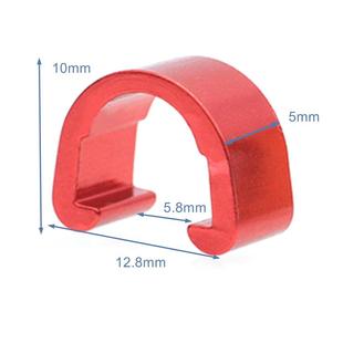直销新款自行车C扣U型过线扣线管固定铝合金油管卡子刹车变速线管