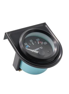 新款直销汽车用仪表改装水温52MM黑色水温表测量范围车用40-120℃