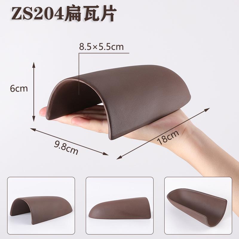 新款直销鱼缸陶罐躲避屋孔雀小鱼虾寄居蟹观赏黑壳虾屋窝三湖慈鲷