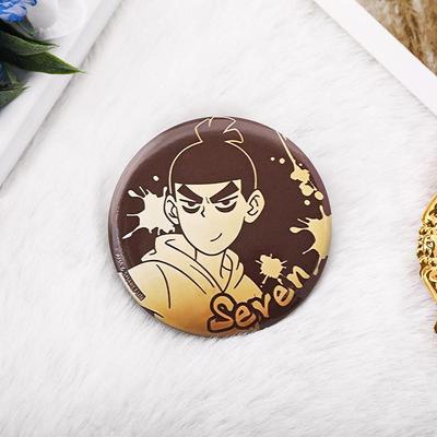 伍六七吧唧浮金系列胸针