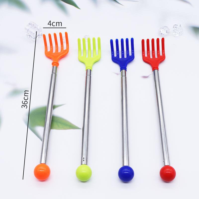 新款直销二节五爪不求人痒痒挠抓背抓痒挠痒痒器老头乐按摩锤棒挠