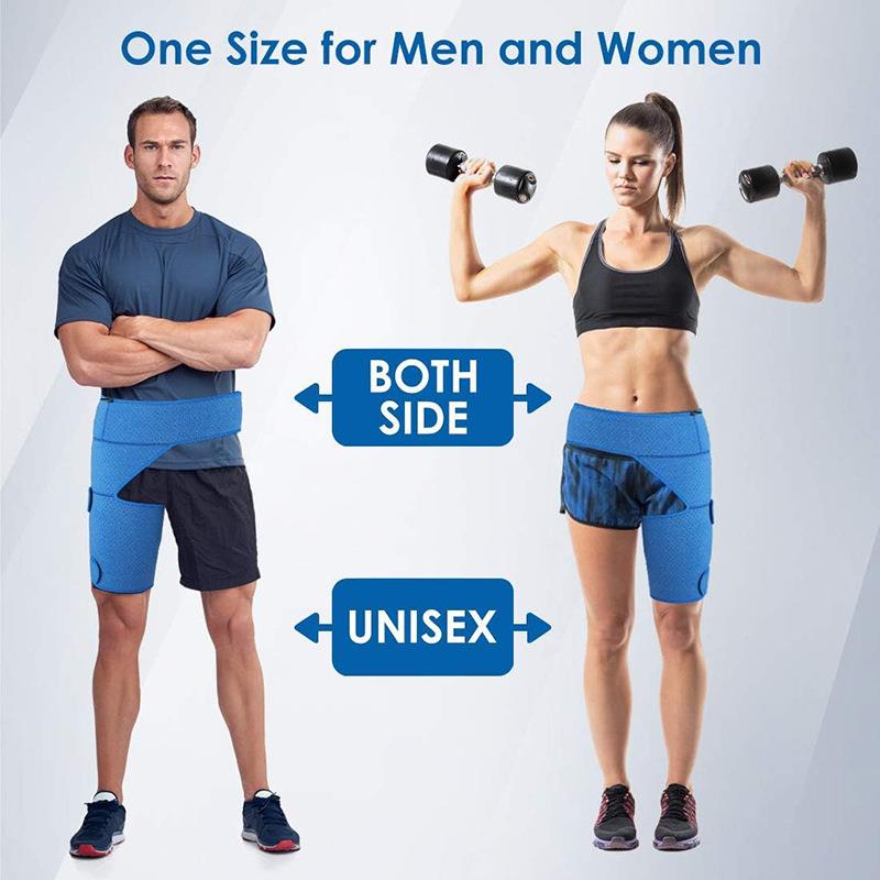 新款直销健身护腰护腿带防肌肉拉伤护臀带举重护大腿运动护具护腿