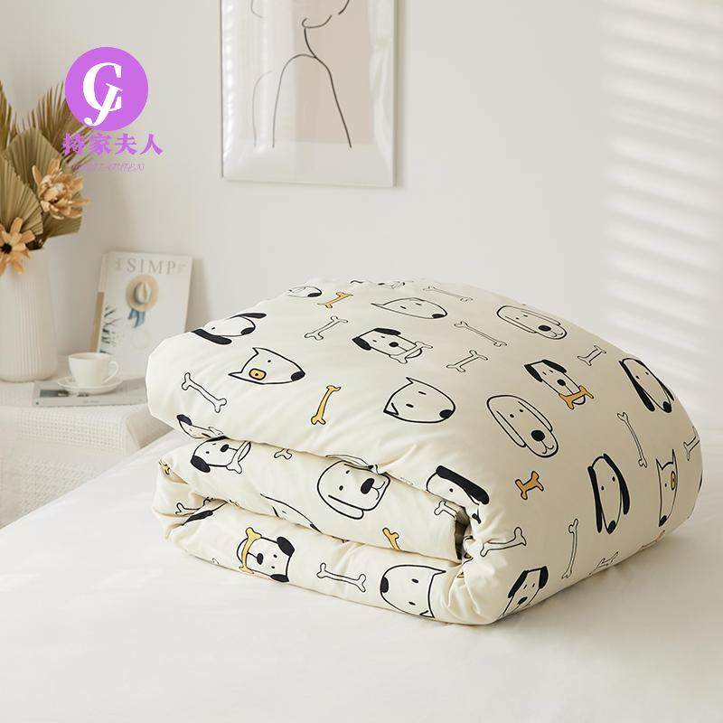 新款直销A类儿童超柔碎花小清新针织棉全棉被套纯棉床品单品单件2,床上用品,学生床品套件,淘宝优惠券,粉丝福利购,淘宝优惠卷