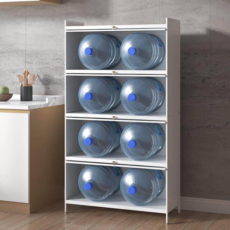 直销新款一体靠墙移动玻璃翻门柜子客厅白色现代简约多层置物架厨,住宅家具,餐边柜,淘宝优惠券,粉丝福利购,淘宝优惠卷