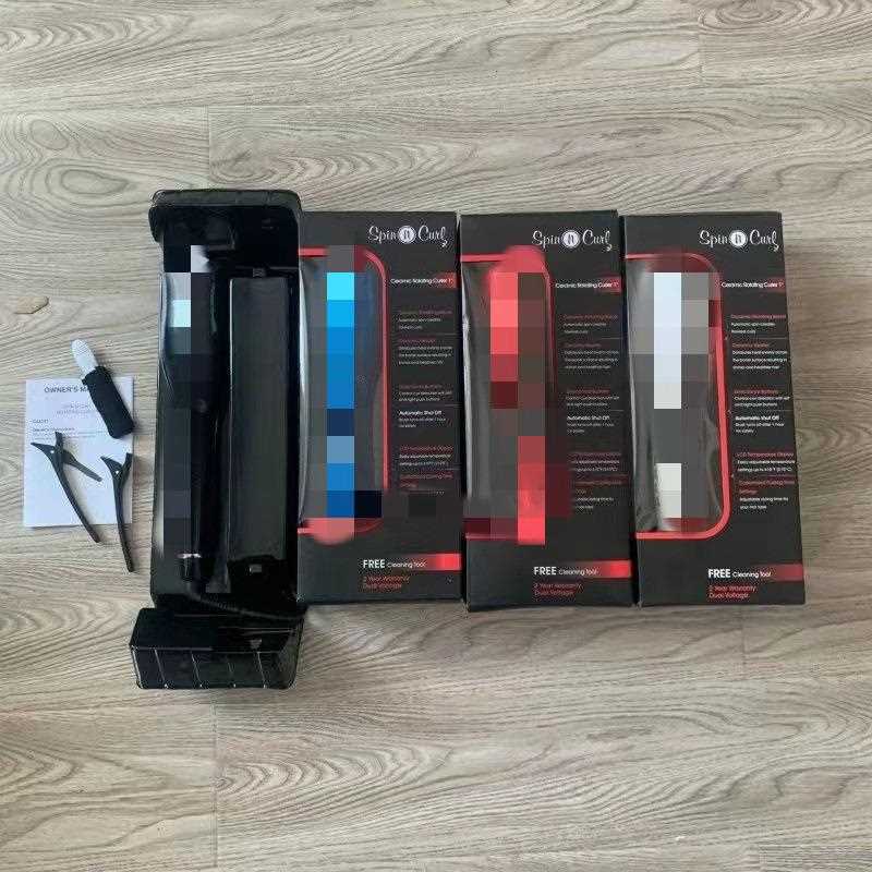 新款直销跨境爆款防烫液晶大波浪造型梨花头卷发神器玫瑰型懒人自