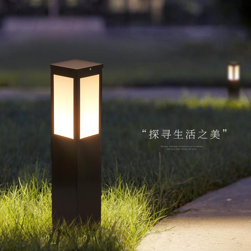 新款直销新款IED户外防水草坪灯 现代简约别墅花园小区道路景草坪