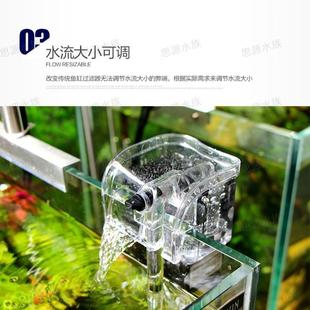 直销乌龟缸过滤器低水位过滤泵鱼缸净水器内置过滤桶养宠物水 新款