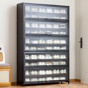 鞋 柜小窄竹 架多层收纳架子家用简易门口入户阳台室内大容量防尘鞋