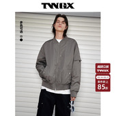 简约复古机能风潮流宽松时髦短外套棉衣 美式 DLJXJ 棉服秋冬新款