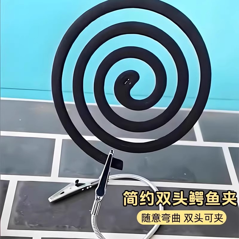 面包店双头银色金属标签夹