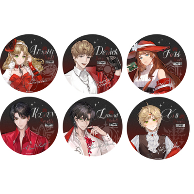 谷娘正版诡秘之主绯夜秘语系列徽章盲盒