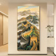 万里长城入户玄关装 饰画办公室客厅书房挂画走廊过道正对门壁画