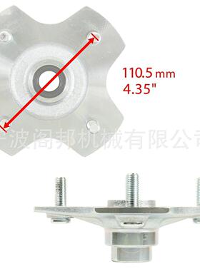 TRX500FE TRX500FM Foreman 500 ES S 2005-2013 的左后轮轴花鼓