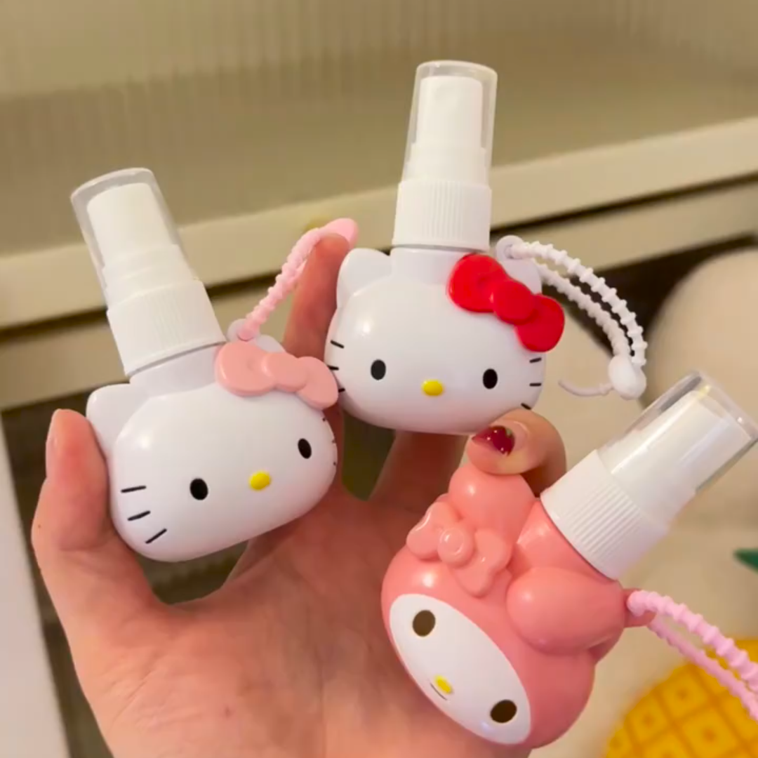 可爱小喷壶喷雾瓶细雾喷水瓶化妆水分装瓶爽肤水便携旅游分装瓶