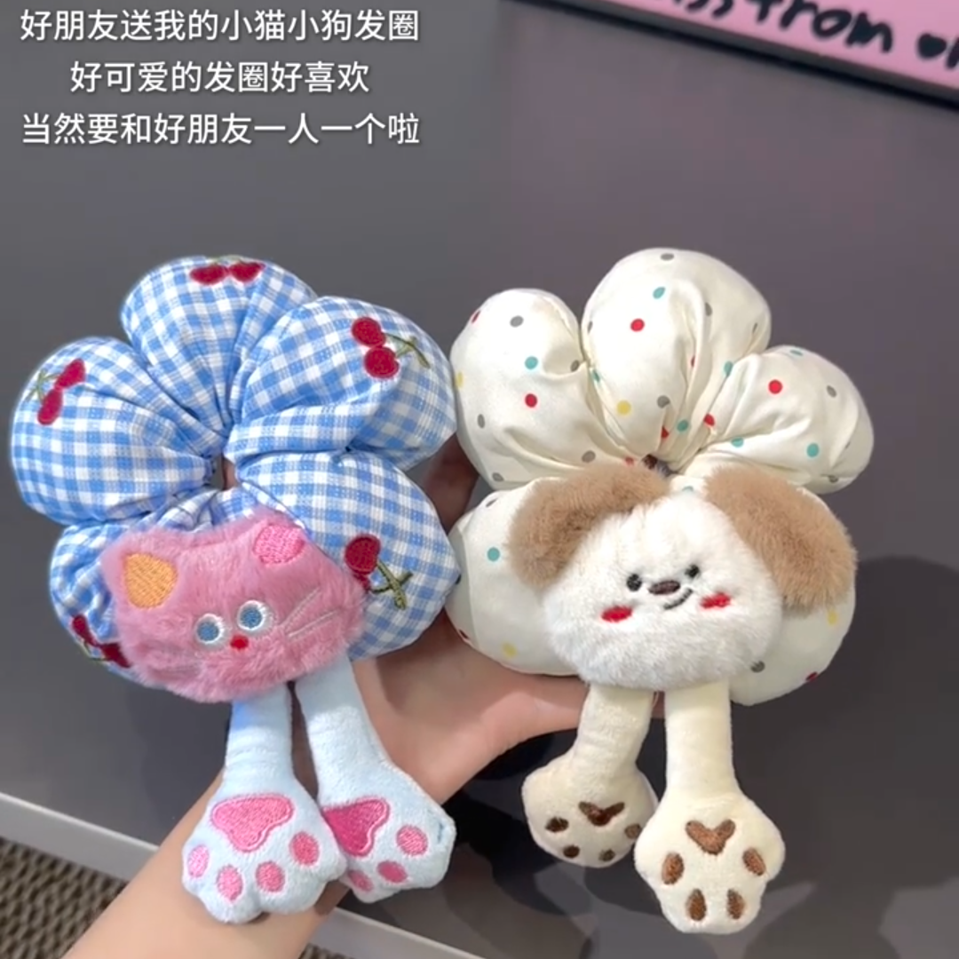 卡通立体米奇屁屁发圈
